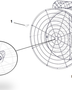 Fin for storm protection DA 1700